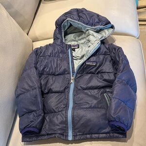 Patagonia Navy Puffer Jacket, 4T